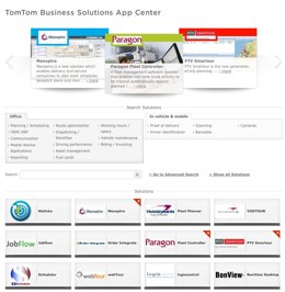 App Center de TomTom