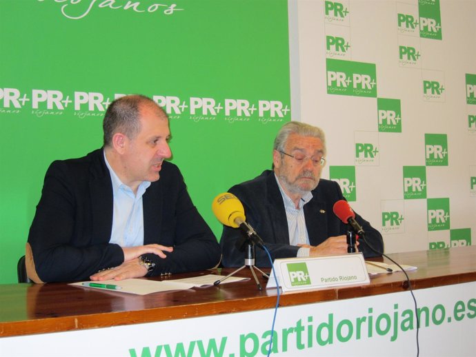 Presidente de PR+, Legarra, y miembro Comisión Permanente, De Jaime Baró