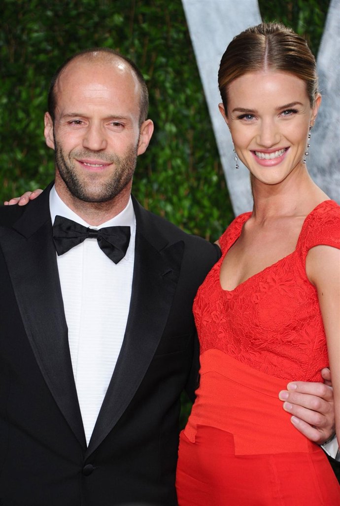 Rosie Huntington-Whitley y Jason Statham