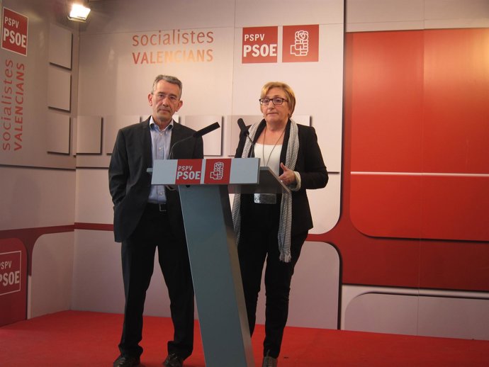 Torres y Barceló en la rueda de prensa 