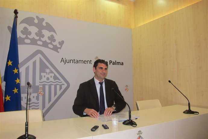 El portavoz del Ayuntamiento de Palma, Julio Martínez