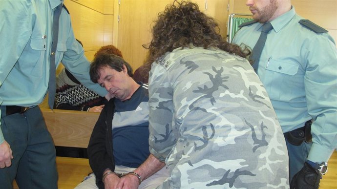 Imagen de El Solitario durante el juicio