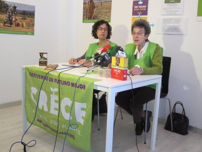 Voluntarias de Intermón Oxfam presentan la fiesta solidaria 'Crece el 13' 