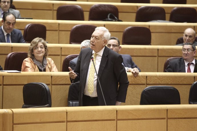 Jose Manuel García-Margallo en el Senado 