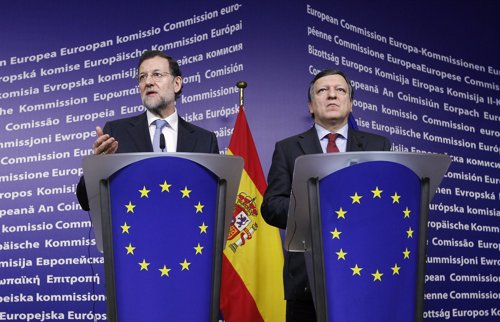 José Manuel Durao Barroso Y Mariano Rajoy