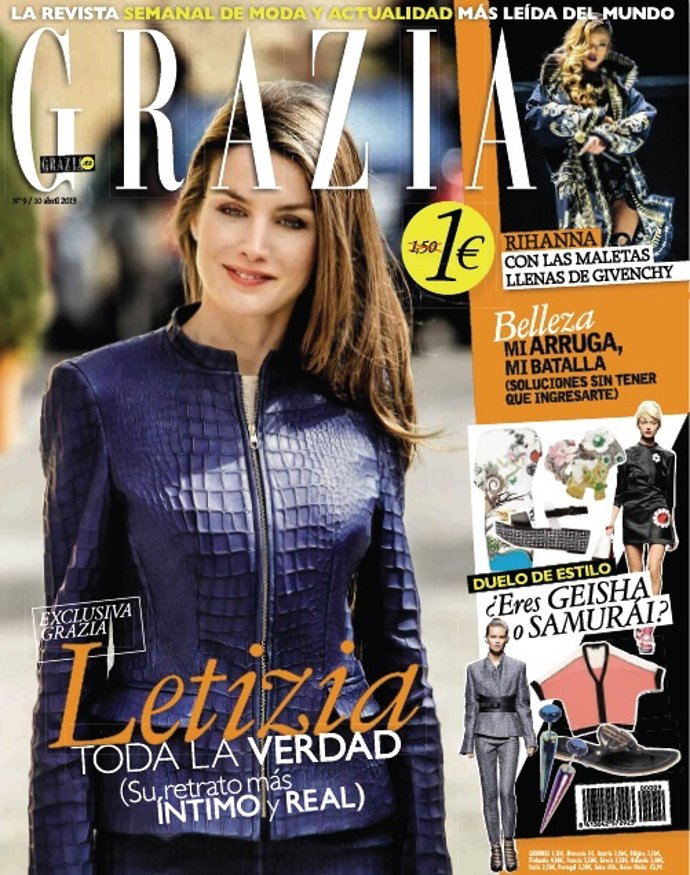 Letizia Ortiz se sincera a Albert Castillón para GRAZIA