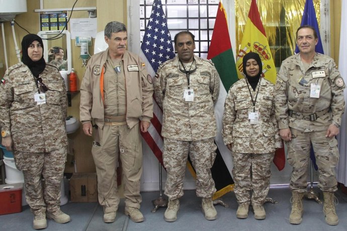 Un cirujano y dos enfermeras emiratíes se incorporan al hospital en Herat