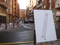 Las obras para la semipeatonalización de la calle Oviedo comenzarán el próximo día 22 de abril