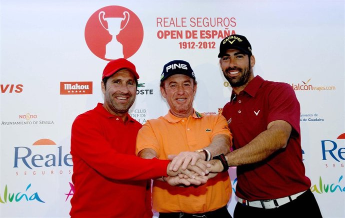 José María Olazábal, Miguel Ángel Jiménez Y Álvaro Quirós