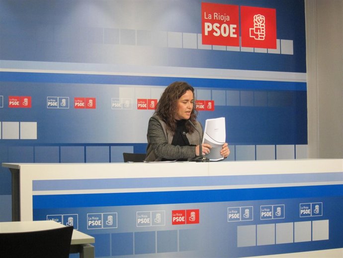  La Vicesecretaria General Del PSOE De La Rioja, Beatriz Arráiz