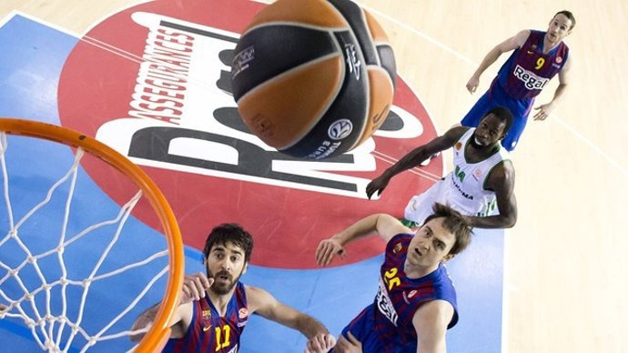 Navarro, Lorbek en el Barcelona Regal - Panathinaikos