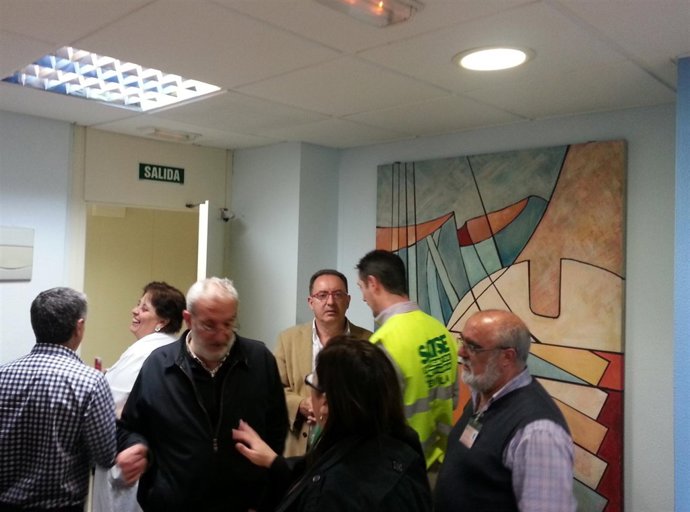 Sindicatos irrumpen en el despacho de la Gerencia del Macarena-Rocío