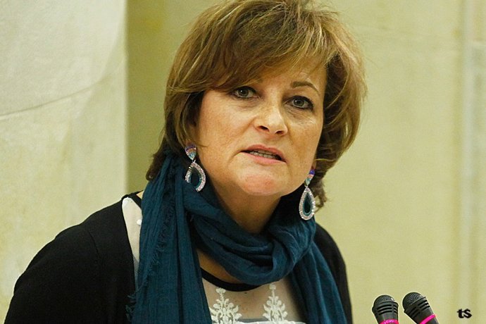 Conchi Solanas, portavoz de Sanidad del PRC en el Parlamento regional