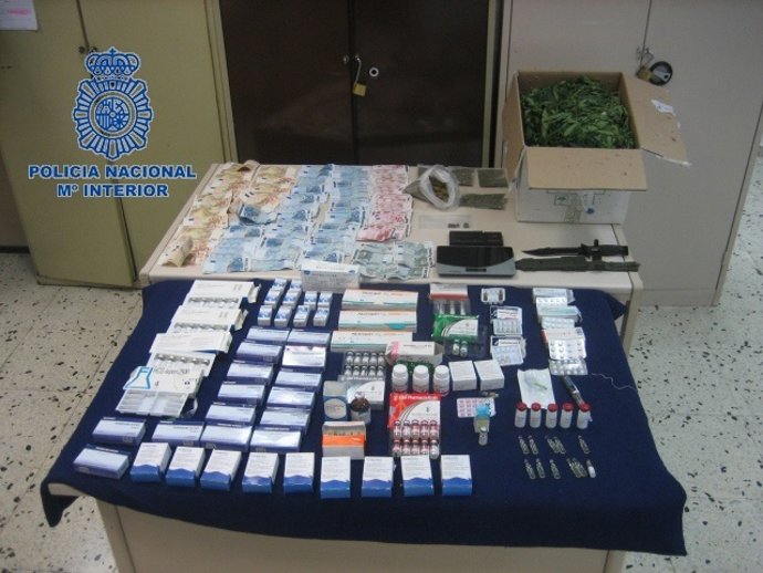 Desarticulado un punto negro de venta de anabolizantes