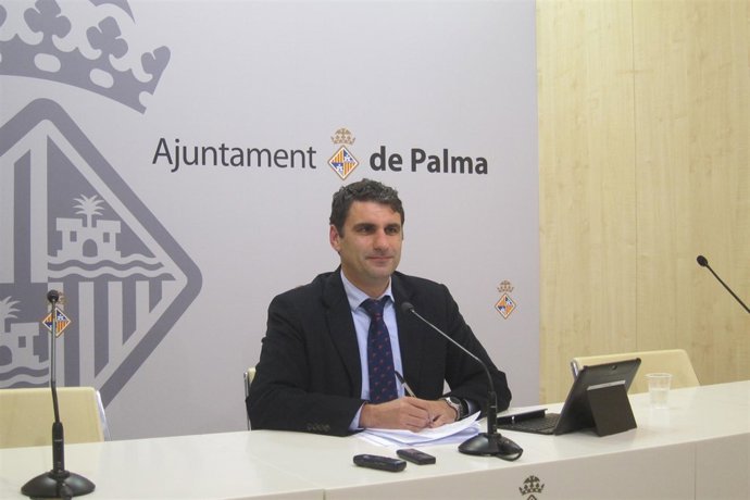 El portavoz del Ayuntamiento de Palma, Julio Martínez