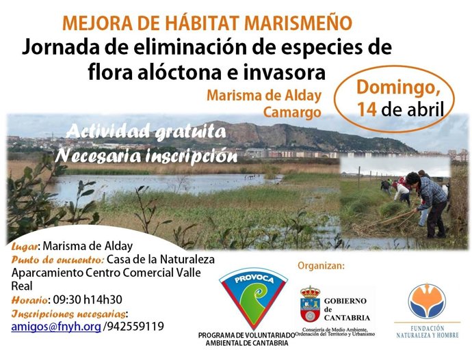 Jornada de voluntariado ambiental de PROVOCA