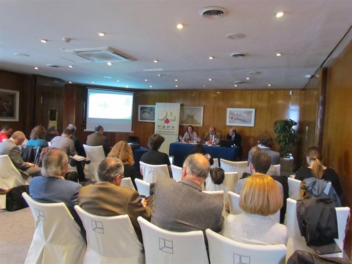 Acto de presentación del congreso farmacéutico.