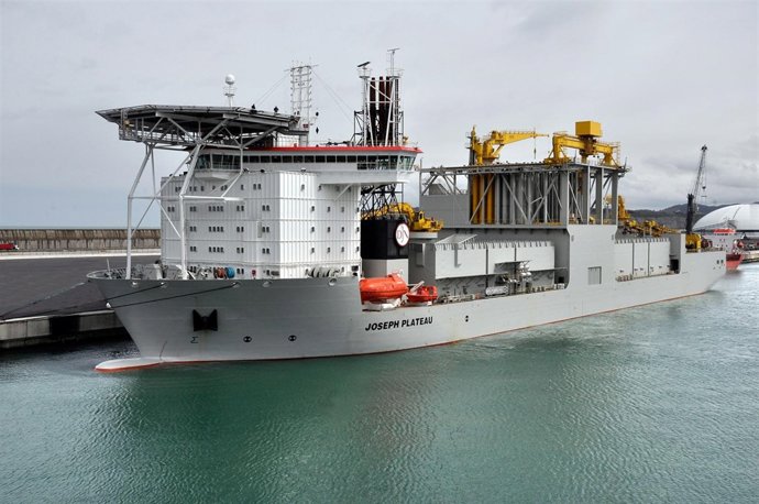 Buque Joseph Plateau, construido en La Naval de Sestao