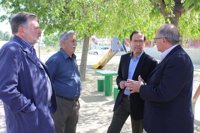 El alcalde de Murcia reitera que la integración del ferrocarril en el ámbito urbano tiene que ser mediante soterramiento