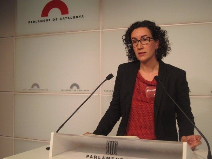 La portavoz de ERC en el Parlament, Marta Rovira