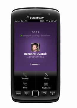 Llamadas en Viber para Blackberry
