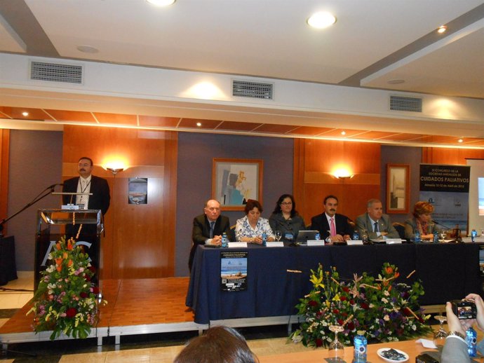 Inauguración del congreso de la Sociedad Andaluza de Cuidados Paliativos