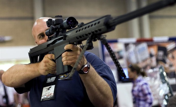 EEUU, armas, rifle, ametrralladora