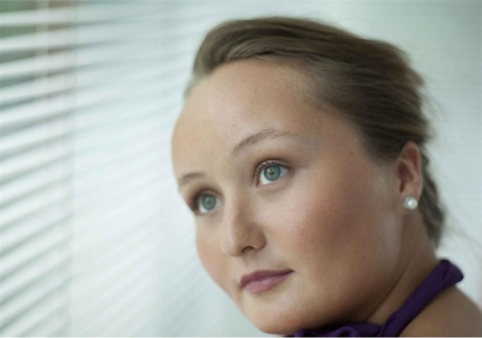 Lla joven soprano rusa Julia Lezhneva actúa en el Palau