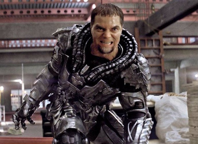 Michael Shannon en El hombre de Acero Man of Steel Superman