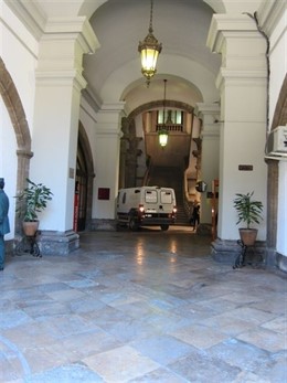 Imagen de archivo de Tauroni entrando en el TSJCV