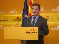 ERC dice que un Gobierno que está "bajo sospecha" de haber recibido sobornos no es "apto" para gestionar dinero público