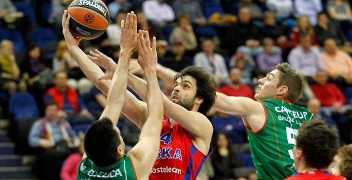 Teodosic en el CSKA Moscú - Caja Laboral
