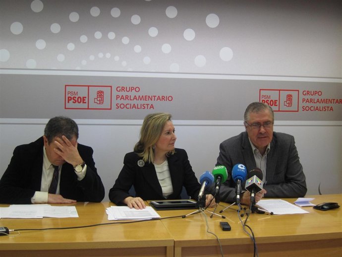 Los diputados socialistas Amparo Valcarce y José Quintana