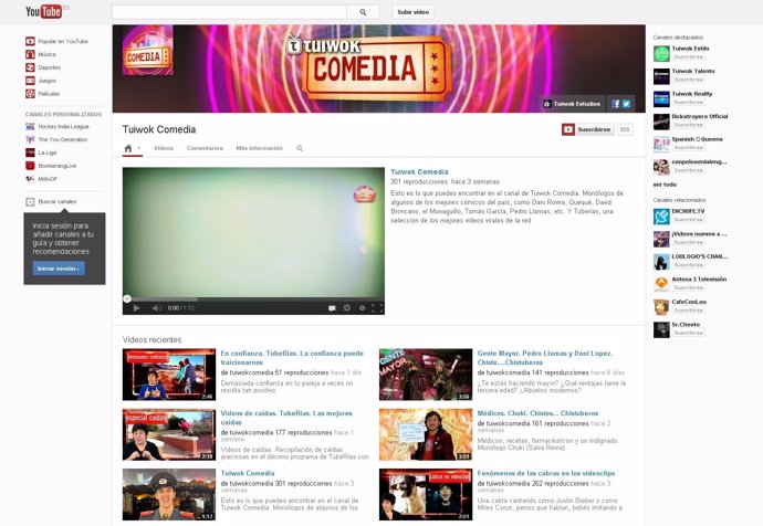 Endemol España lanza en YouTube Tuiwok