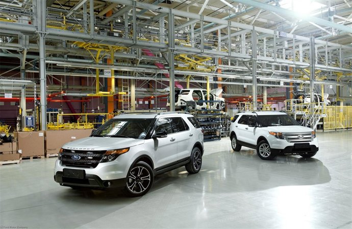 Producción del Ford Explorer en Elabuga (Rusia)