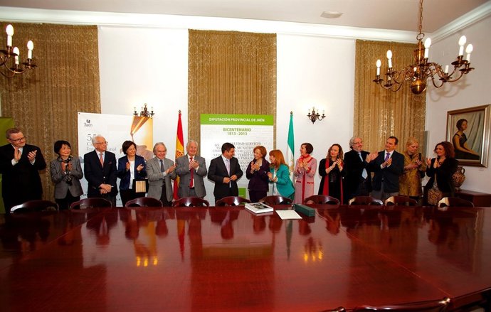 Reyes en la recepción del jurado hoy