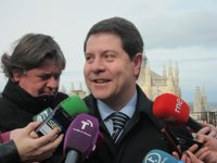 García-Page viaja la próxima semana el Parlamento Europeo, donde mantendrá un encuentro con Joaquín Almunia