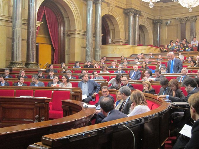 Pleno del Parlament