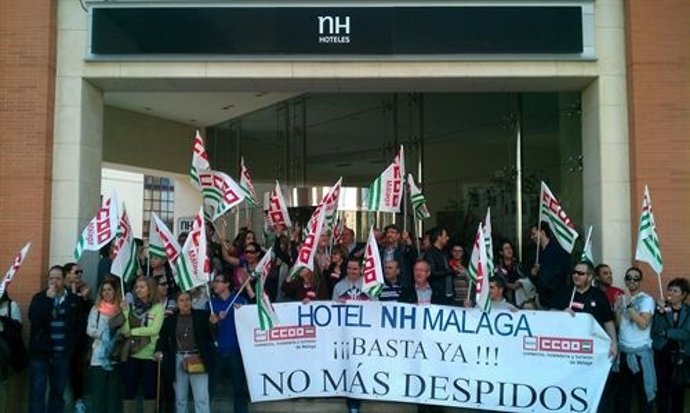 Málaga NH manifestación