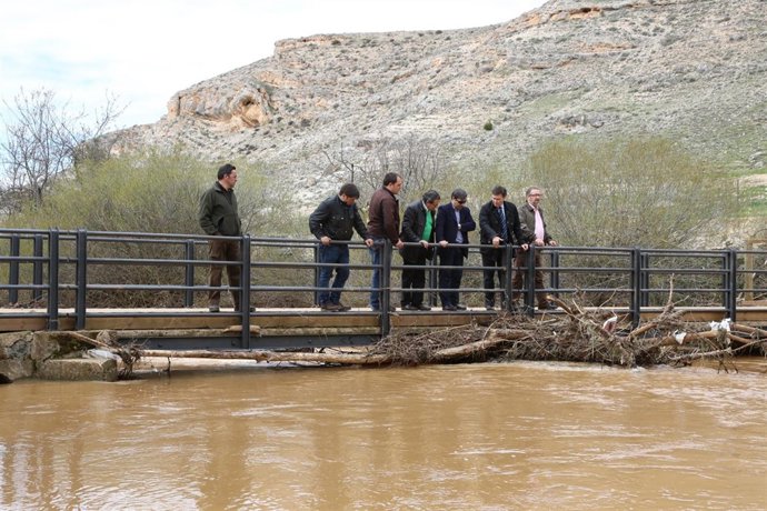 Visita institucional a Montejo de la Vega. 