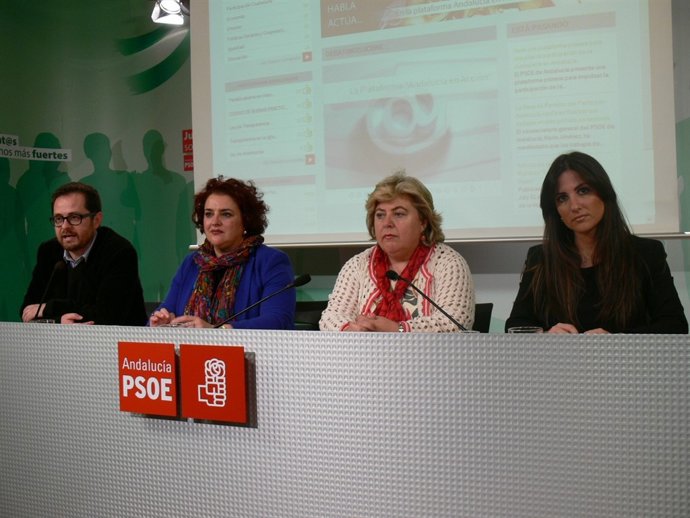 Presentación de la plataforma 'Andalucía en Acción' del PSOE de Granada