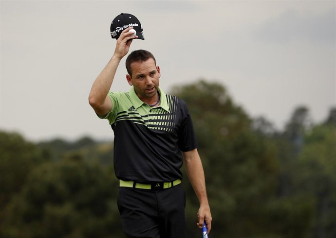 El español Sergio García lidera el Masters de Augusta