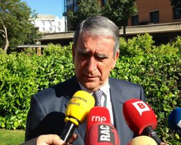 El pte.De la Federación de bancos de alimentos de España, Jose Antonio Busto