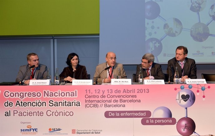 Inauguración oficial del V Congreso de Atención Sanitaria al Paciente Crónico