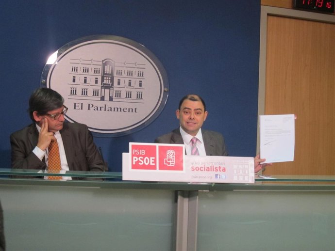 Thomàs y Bonet en rueda de prensa