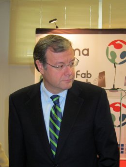 Antonio Silván En La Inauguración De 'Fablab'