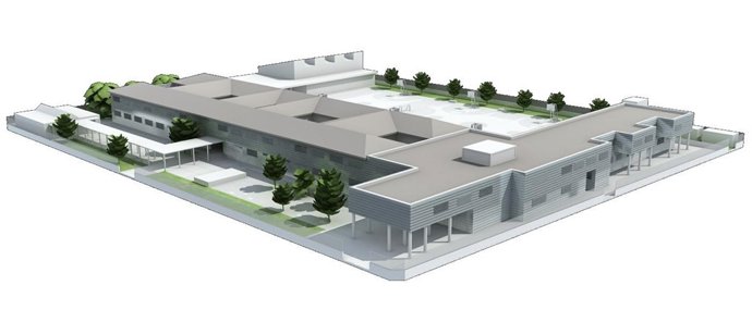 Maqueta del IES 'Sabinar'