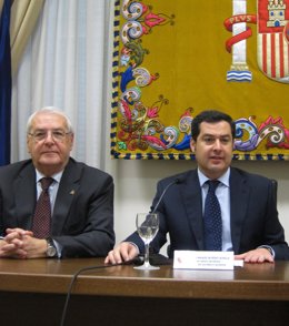 Jorge Hernández Mollar y Juan Manuel Moreno Bonilla