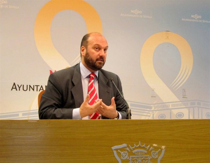 El portavoz del gobierno del Ayuntamiento de Sevilla, Francisco Pérez