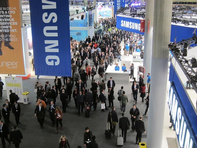 Primera jornada del Mobile World Congress (MWC) 2013